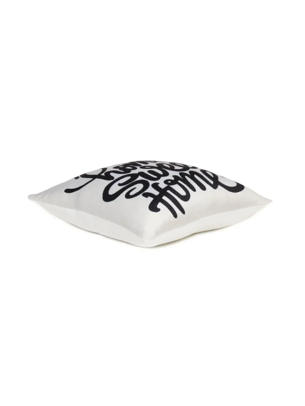 Oussum Decorative Cushion Cover Cotton Sofa Pillow Cover Quote Printed Set of 2